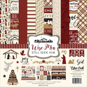 Set de papier 30x30 Wise Men Still Seek Him 12f - Echo Park