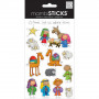 Stickers Nativity 3 planches - Me & My Big Ideas