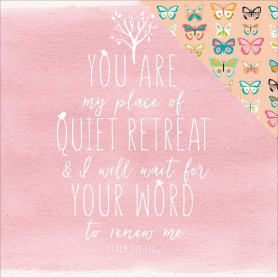 Papier 30x30 Quiet Retreat - Seeds of Faith 1f – Illustrated Faith