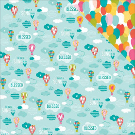 Papier 30x30 Rise Me Up - Delight in His Day 1f – Illustrated Faith