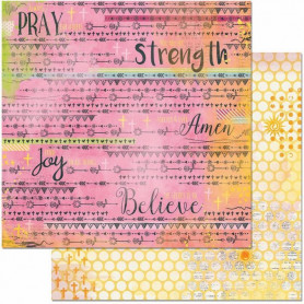 Papier 30x30 Blessings 1f – Bo Bunny Faith