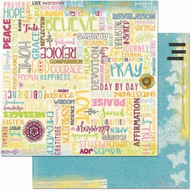 Papier 30x30 Forever 1f – Bo Bunny Faith