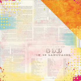 Papier 30x30 Blessed 1f – Bo Bunny Believe