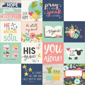 Papier 30x30 4x4 Elements 1f – Simple Stories Faith