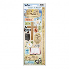 Stickers Live by Faith 11x30 - Paper House