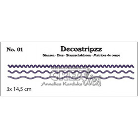 Decostripzz dies no. 01 Curves - Crealies