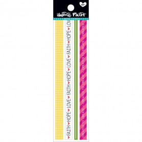 Washi Stickers-Colorful 50 pc - illustrated Faith