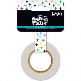 Washi Tape Criss Cross Color - illustrated Faith