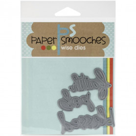 Dies Religious Words - Paper Smooches wise dies