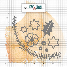 Dies Branches à décorer 7pc - Diy & Cie