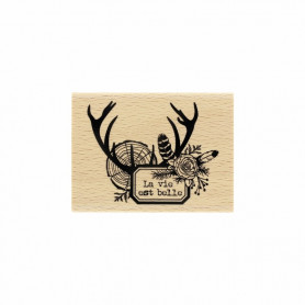 Tampon bois Vie des bois - Gypsy Forest - Florilèges Design