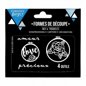 Dies Cercles à broder 4p – Florilèges Design