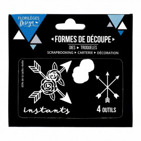 Dies Instants fleuris 4p – Florilèges Design