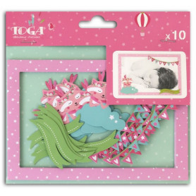 Die-cuts 10 formes découpées Joséphine - Toga
