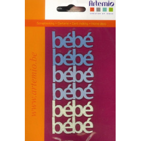 Bébé Boy en Feutrine bleu et écru 6 pièces – Artemio