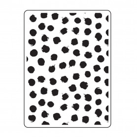 Classeur de gaufrage A6 Blot Dot Background – Darice – Embossing folder Multi lines