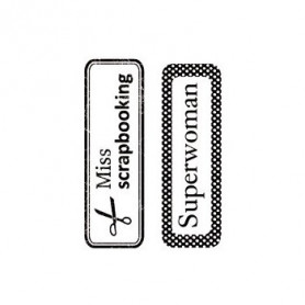 Mini Tampons Miss Scrapbooking Artemio 