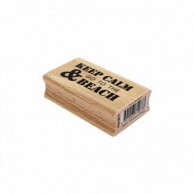 Tampon bois Go to the Beach - Bord de mer - Florilèges Design