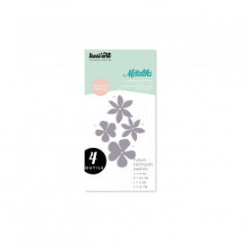 Dies métaliks Fleurs exotiques - Kesi'art