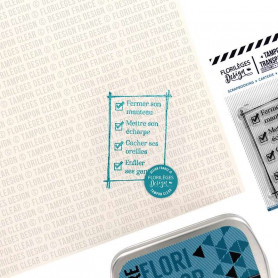 Tampons To do list - collection Les joies de l'hiver - Florilèges Design
