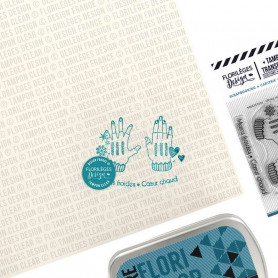 Tampons Mains froides - collection Les joies de l'hiver - Florilèges Design