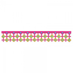 Sizzlits Decorative Strip Die Marrakesh Title – Sizzix