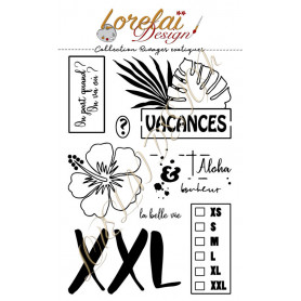 Tampons Rivages Exotiques - Lorelaï Design