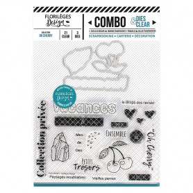 Combo Clear Die Collection Privée - Oh Cherry – Florilèges Design