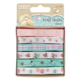 Ruban Kraft Notes (6x1m) Forever Friends – Docrafts