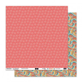 Papier 30x30 Soleil Levant nr3 - 1 feuille - Sokaï