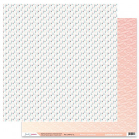 Papier 30x30 Romance Géométrique - 1 feuille - Garden Party - Sweet and Pepper