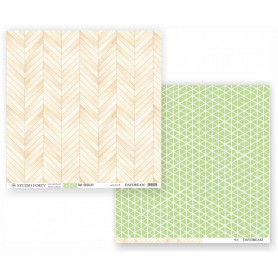 Papier 30x30 Pinewood - 1 feuille - Daydream - Studio Forty