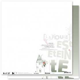 Papier 30x30 Filament 1 feuille - REcréation - Wak'up