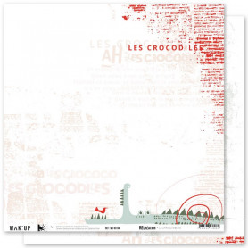 Papier 30x30 La chansonnette 1 feuille - REcréation - Wak'up