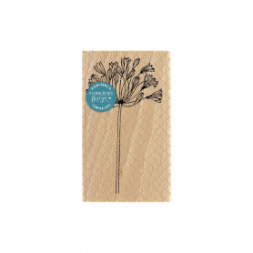 Tampon bois Agapanthe - La maison de Jeanne - Florilèges Design