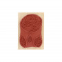 Tampon bois Rose ancienne - La maison de Jeanne - Florilèges Design
