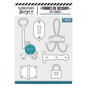 Dies Quincaillerie 7 pc - La maison de Jeanne - Florilèges Design