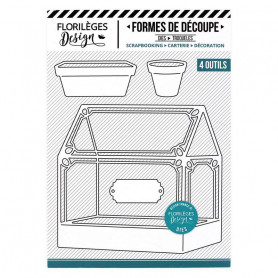 Dies Ma petite serre 4 pc - La maison de Jeanne - Florilèges Design