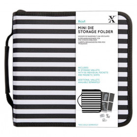 Classeur de rangement pour mini dies avec 10 pochettes - Xcut Mini Dies Storage Folder