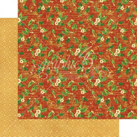 Papier 30x30 Holly Daze 1 feuille - Graphic 45