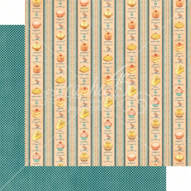 Papier 30x30 Petits Fours 1 feuille - Graphic 45