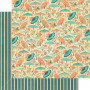 Papier 30x30 Parasol Bouquet 1 feuille - Graphic 45