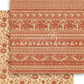Papier 30x30 Scandinavian Sampler 1 feuille - Graphic 45