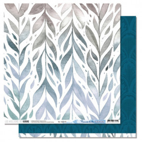 Papier 30x30 Nuances de bleu 1f - Collection Blue Batik - Les ateliers de Karine