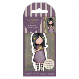 Collectable Rubber Stamp - Santoro - No. 74 Starlight - Gorjuss