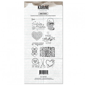 Tampons Mamie Tricote - Woodland - Les ateliers de Karine