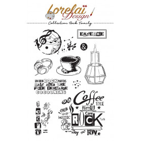 Tampons Rock Family - Lorelaï Design