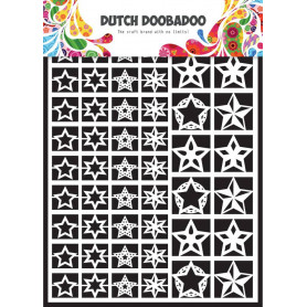 Embellissements papier A5 Etoiles – Dutch Paper Art - Dutch Doobadoo