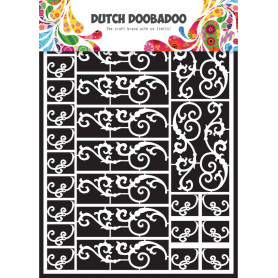 Embellissements papier A5 Swirls – Dutch Paper Art - Dutch Doobadoo