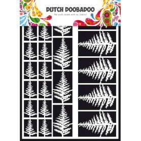 Embellissements papier A5 Fougères – Dutch Paper Art - Dutch Doobadoo